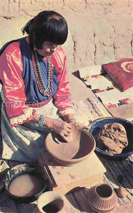 Pottery Alfareria Toepfern Poterie Ceramica-- New Mexico