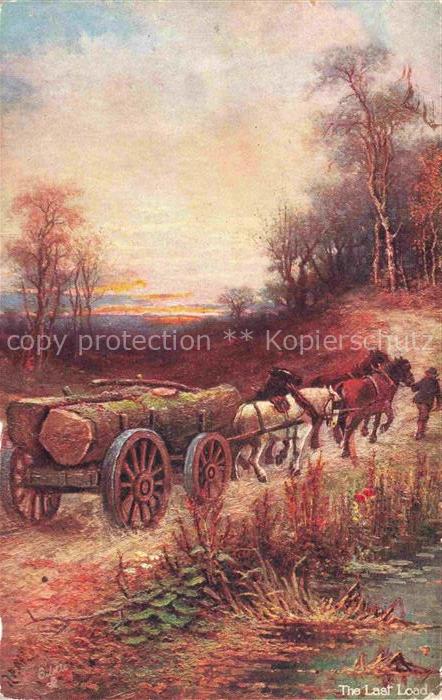 Verlag Tucks Oilette Serie Nr. 9443 The Last Load