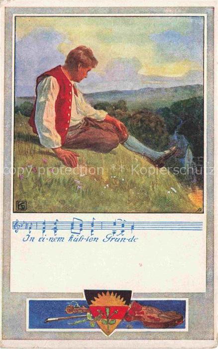 Schulverein Deutscher Nr. 371 Liederkarte