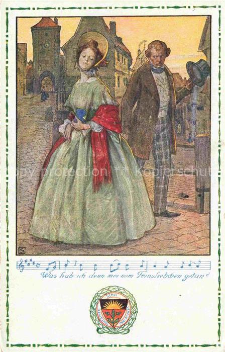 Schulverein Deutscher Nr. 40 Deutsche Lieder Nr. 1 Was hab ich getan