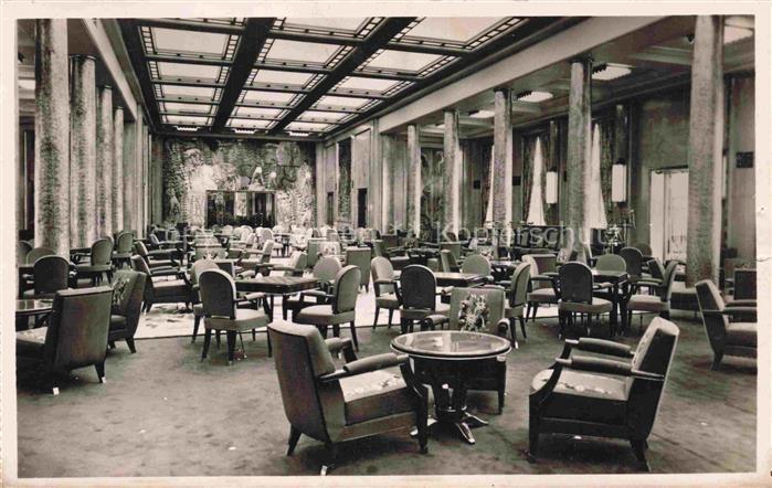 Dampfer Oceanliner LIBERTE Grand Salon de 1 Classe