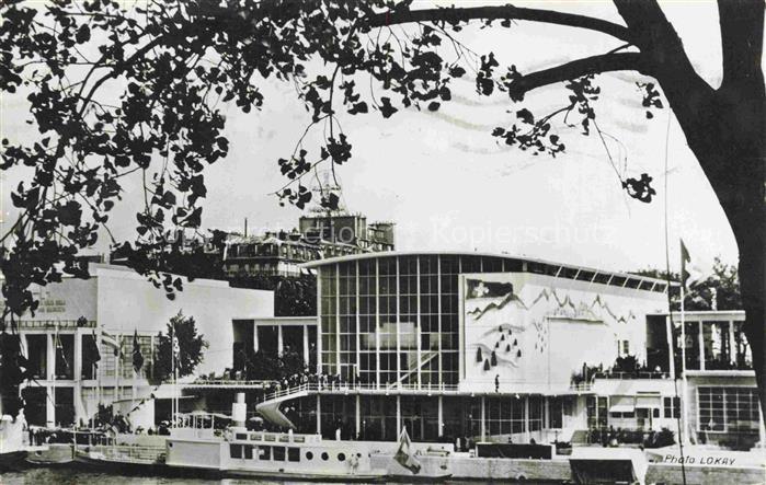 Exposition Internationale Paris 1937 Dampfer