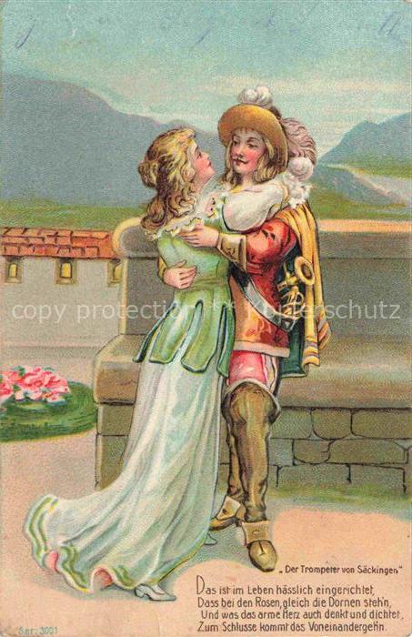 Trompeter von Saeckingen SCHEFFEL Umarmung