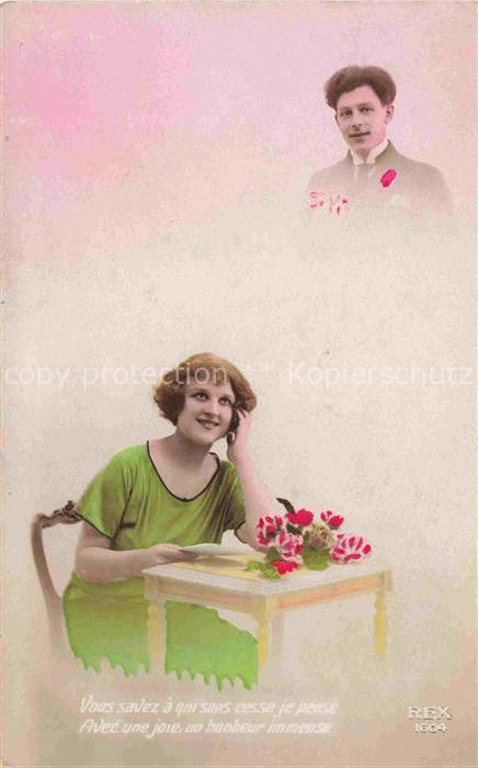 Foto REX Nr. 1604 Brief Gedanken