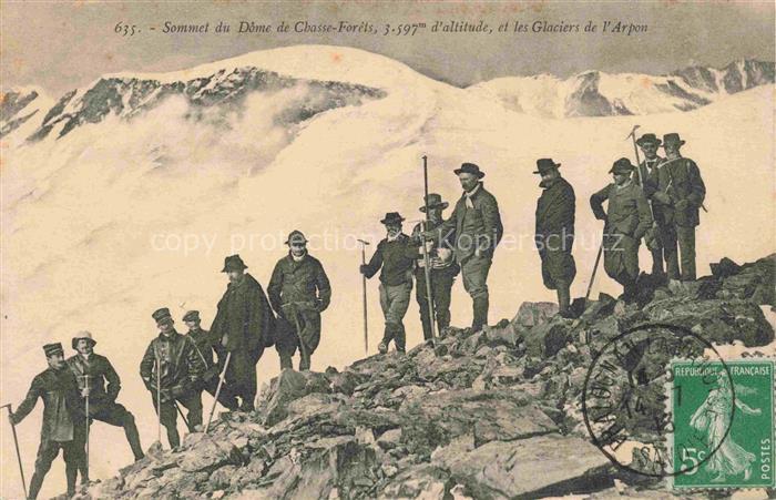 Bergsteigen Klettern Mountaineering Alpinisme Alpinismo-- Sommet Dome Cbasse For