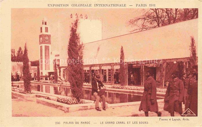 Exposition Coloniale Paris 1931 Palais du Maroc