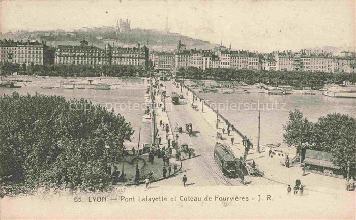 STRAssENBAHN Tramway-- Lyon Port Laiayette Coteau Fourvieres