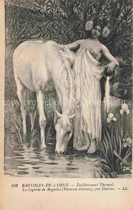 PFERDE Horses Cheval LL. Nr. 228 Bagnoles de Orne