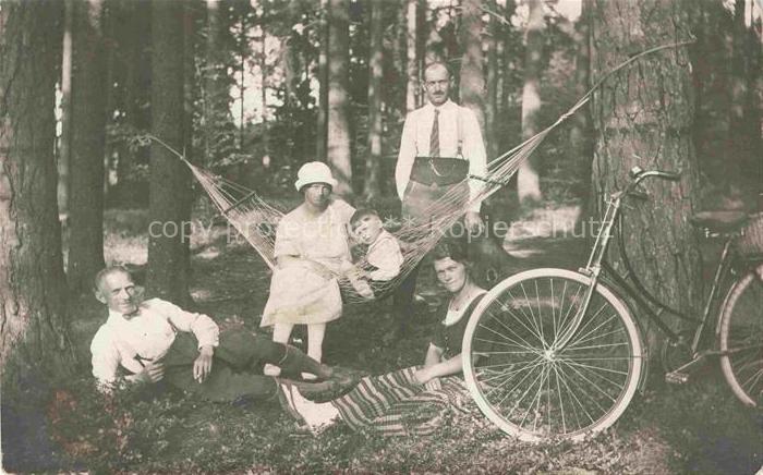 Fahrrad Bicycle Bicyclette Velo Bicicletta Bicicleta-- Wald Familie Kind
