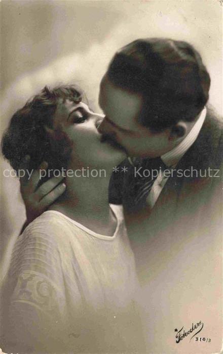 Foto Fotocelere Nr. 316/3 Kuss Liebespaar
