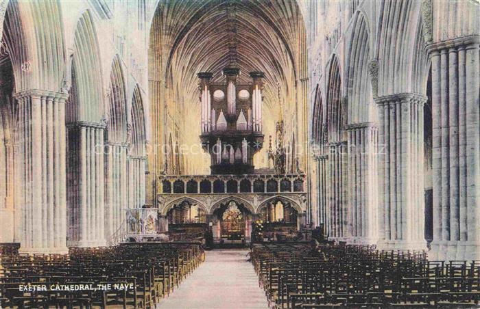 Orgel Kirchenorgel Organ Orgue Exeter Cathedral The Nave