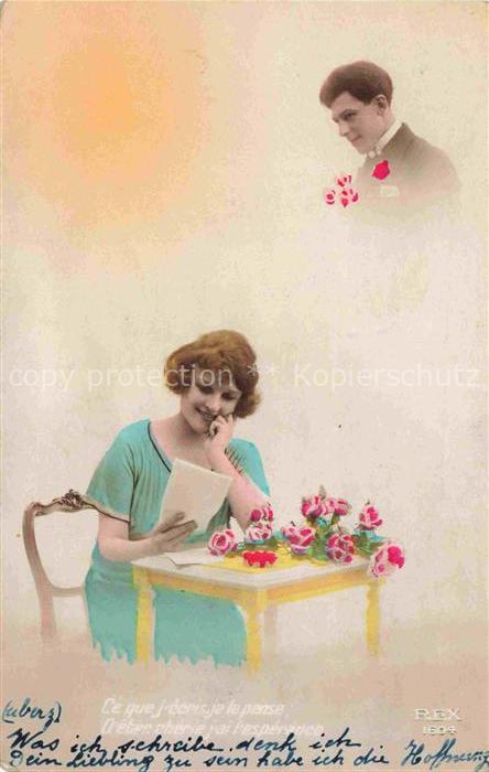 Foto REX Nr. 1604 Brief Gedanke