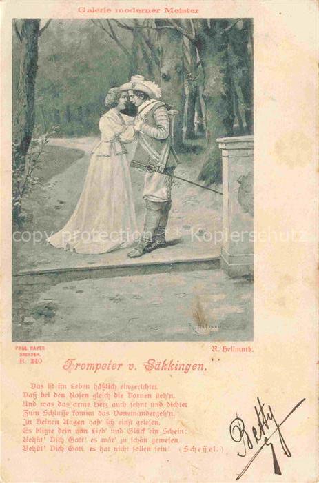 Trompeter von Saeckingen SCHEFFEL Galerie moderner Meister