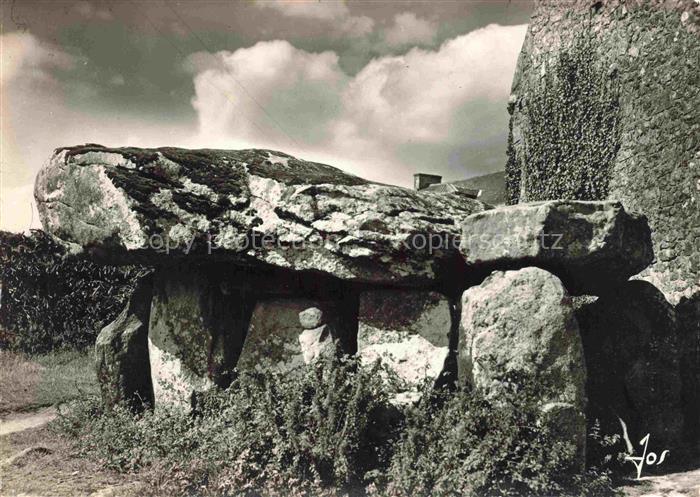 Dolmens Huenengrab Huenensteine-- Carnac Morbihan