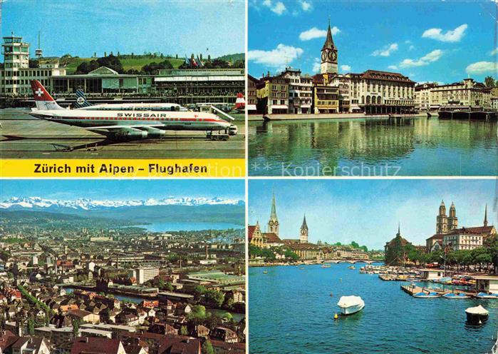 SWIssAIR Aviatik Flugwesen Airplanes Zuerich Alpen