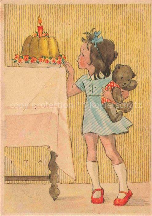 Spielzeug Toy Juet Juguete-- Teddy  Kind Kuchen