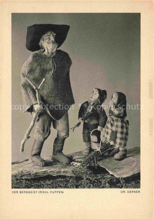 Puppen Dolls Poupees Munecas Spielzeug Dr. Defner Der Berggeist Riehl