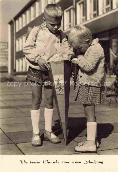 Schule School Ecole Escuela Scuola-- Schulanfang Zuckertuete