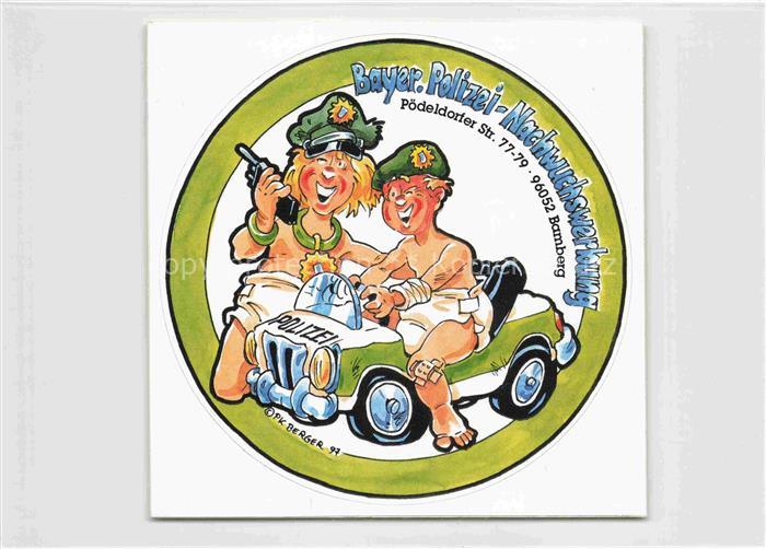 Polizei Police Policia-- Bayern Nachwuchswerbung Humor
