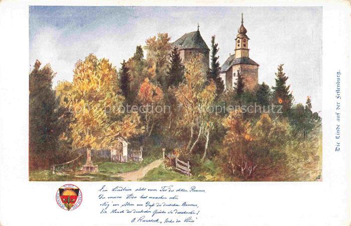 Festenburg Steiermark AT Kuenstlerkarte Deutscher Schulverein Bernstock Reihe Nr