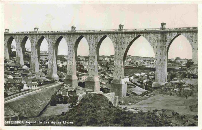 LISBOA Lisbon Lissabon Lisbonne PT Aqueduto das Aguas Livres
