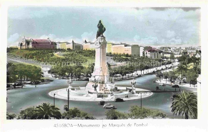 LISBOA Lisbon Lissabon Lisbonne PT Monumento ao Marqués de Pombal