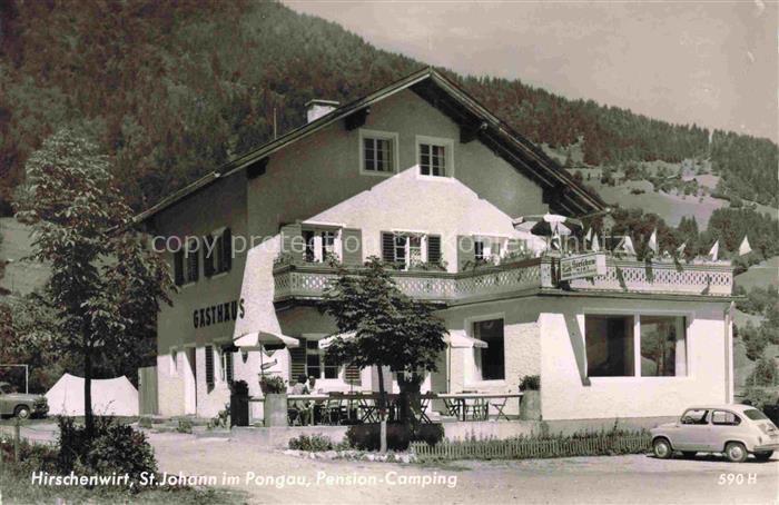 St Johann  Pongau AT Gasthaus Hirschenwirt Pension Camping