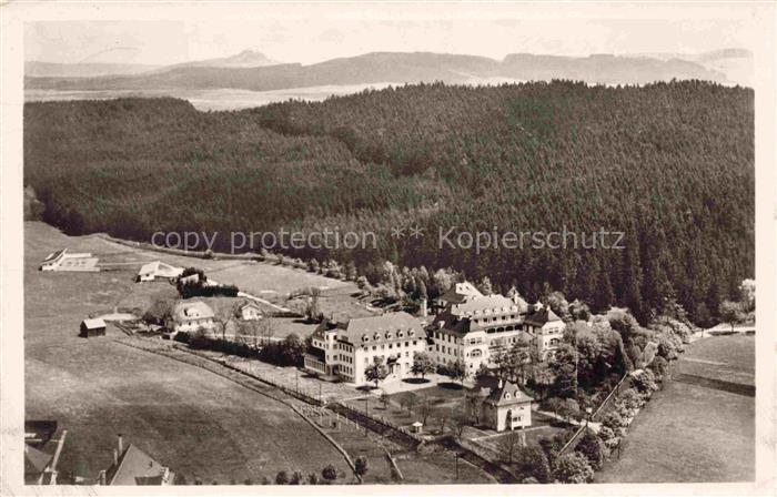 Bad Duerrheim BW Badisches Rotes Kreuz Kinderheilstaette mit Kindersolbad