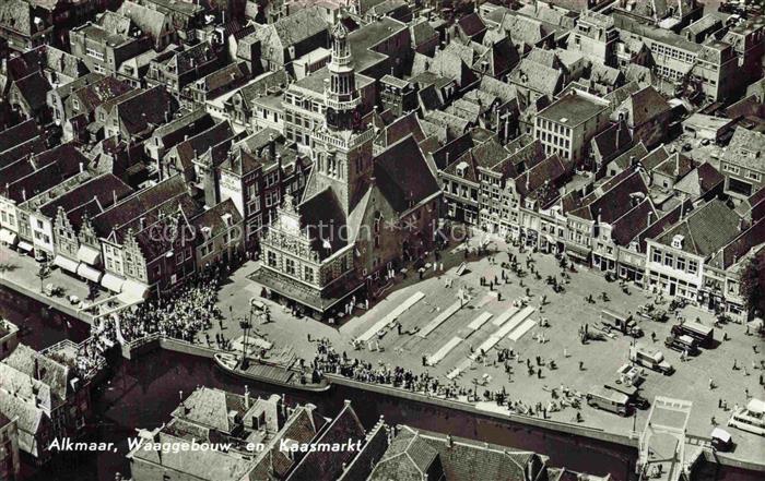 ALKMAAR NL Waaggebouw en Kaasmarkt