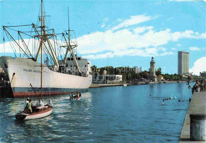 RIMINI IT Porto Canale Riviera Adriatica Hochseeschiff