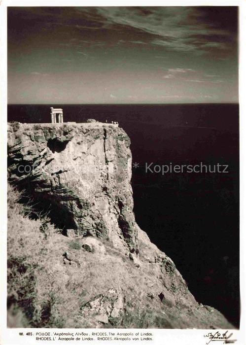 Lindos Lindo Rhodes Greece Acropole
