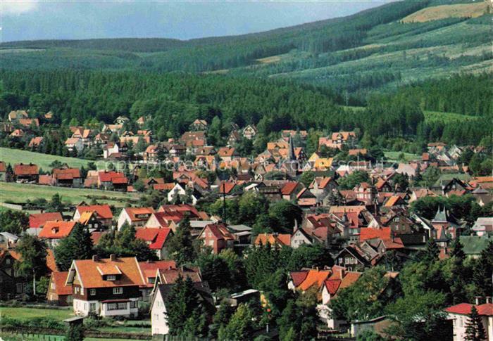 Braunlage Harz Niedersachsen Panorama