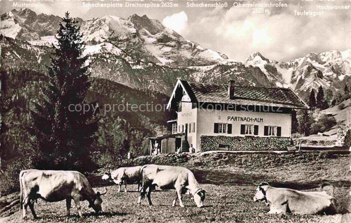 Partnachalm Garmisch-Partenkirchen Bayern Panorama