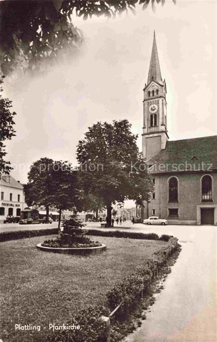 Plattling Isar Bayern Pfarrkirche
