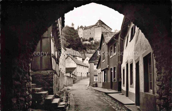 Blankenheim Ahr Eifel Euskirchen NRW Blick durchs Hirtentor