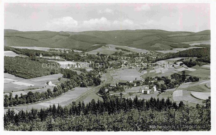 Hilchenbach Siegen-Wittgenstein NRW Fliegeraufnahme