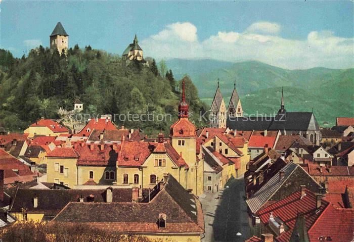 Friesach Kaernten AT Panorama