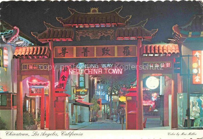 LOS ANGELES California USA New Chinatown