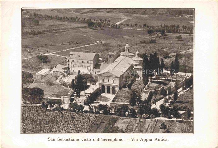 San Sebastiano Catinaccio Trentino IT Visto dall aeroplano Via Appia Antica