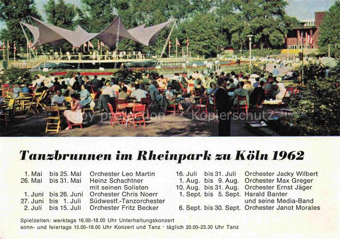 KoeLN  RHEIN Tanzbrunnen im Rheinpark