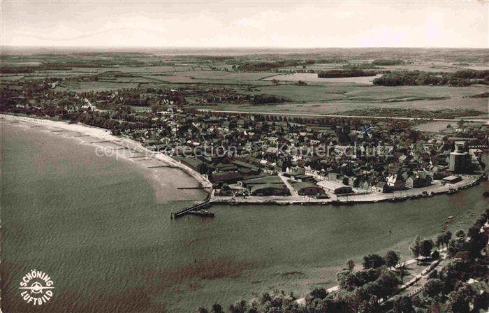 ECKERNFoeRDE Ostseebad Fliegeraufnahme