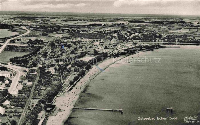 ECKERNFoeRDE Ostseebad Fliegeraufnahme