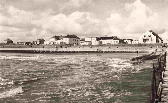 NORDERNEY Nordseebad Niedersachsen Strandpromenade