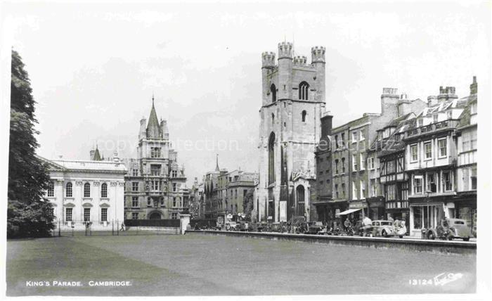 Cambridge Cambridgeshire UK Kings Parade