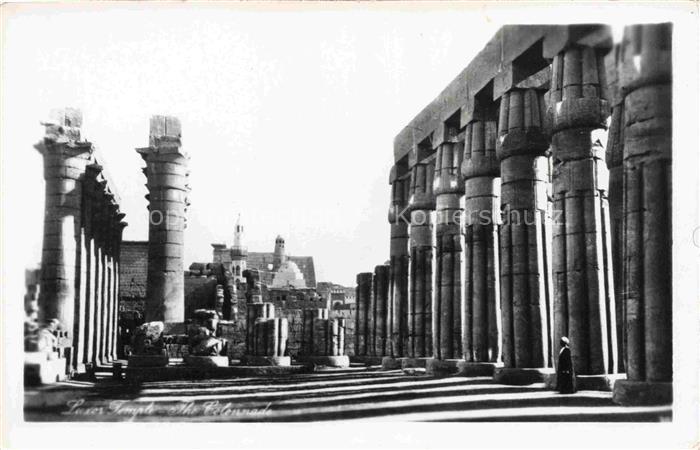 LUXOR Louqsor Louksor Egypt Luxor Temple The Colonnade