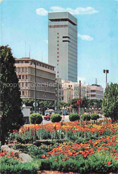 TUNIS Tunesie Avenue Bourguiba