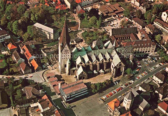 PADERBORN NRW Rund um den Dom Fliegeraufnahme