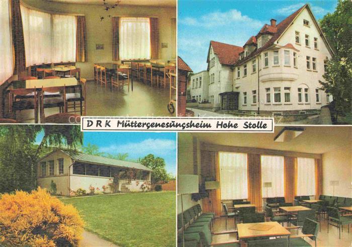 BAD PYRMONT Niedersachsen DRK Muettergenesungsheim Hohe Stolle Gast und Aufentha