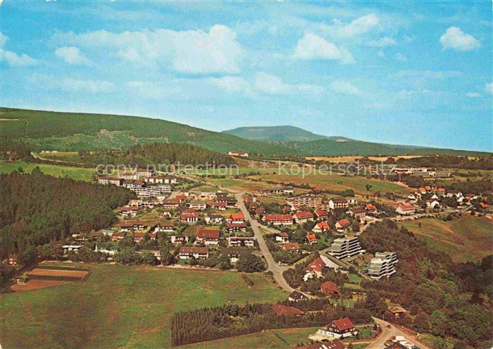 St Andreasberg Harz Niedersachsen Fliegeraufnahme