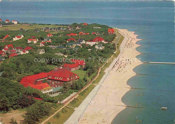 WYK  FoeHR Nordfriesland Suedstrand Fliegeraufnahme